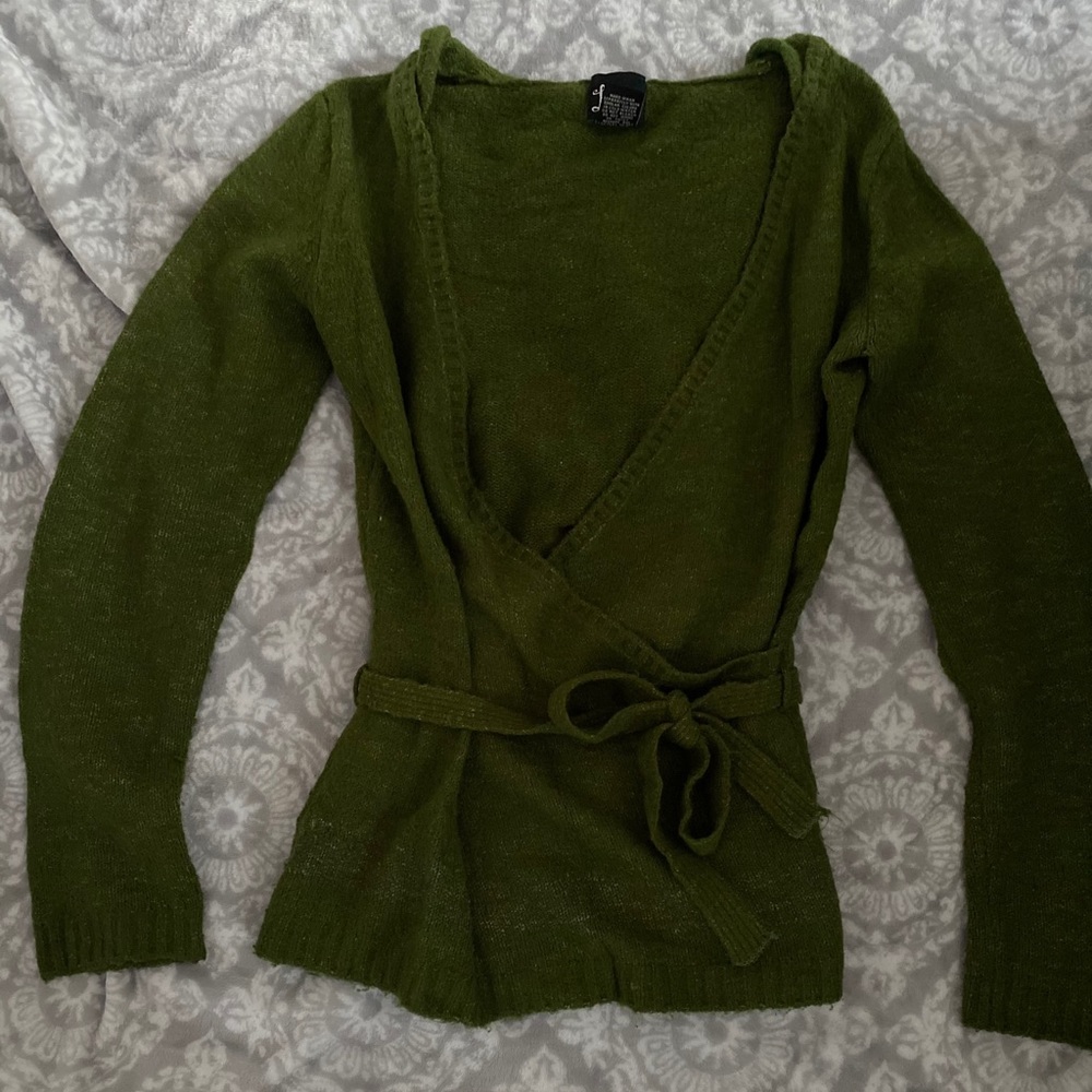 Love Lola Sweater With A Cute Hood!